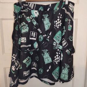 Beetlejuice suspender skater skirt hot topic